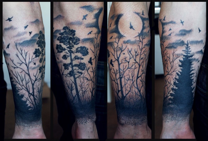 10 disegni di tatuaggi ispirati alla natura