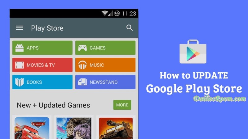 Cómo actualizar la tienda de aplicaciones de Google Play