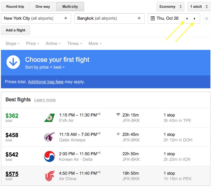 Jak wyszukiwać loty za pomocą Google