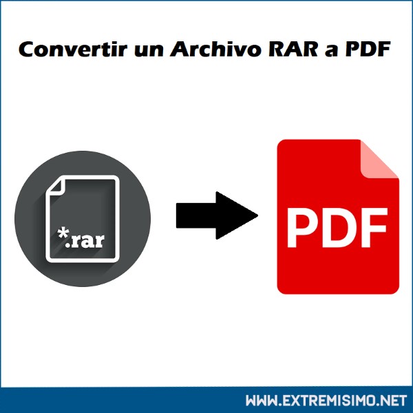 Come convertire un file RAR in PDF