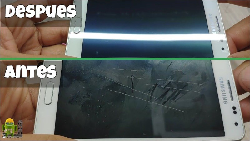 How to remove micro scratches from your mobile phone screen
