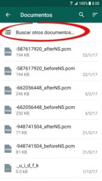Comment envoyer des fichiers dans WhatsApp depuis iPad