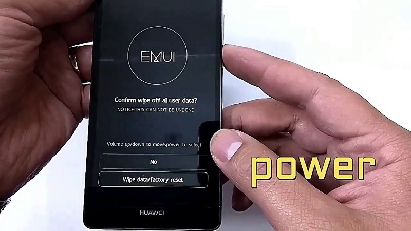 How to format a Huawei cell phone step by step