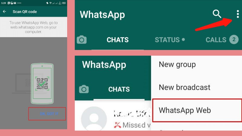 Como usar o WhatsApp Web no Chromebook