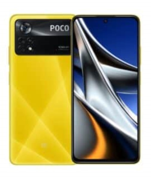 Comparativa entre el Poco X4 Pro amarillo y otros smartphones de gama similar