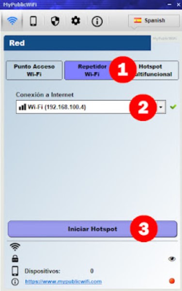 Condivisione di Internet tramite un ripetitore di segnale