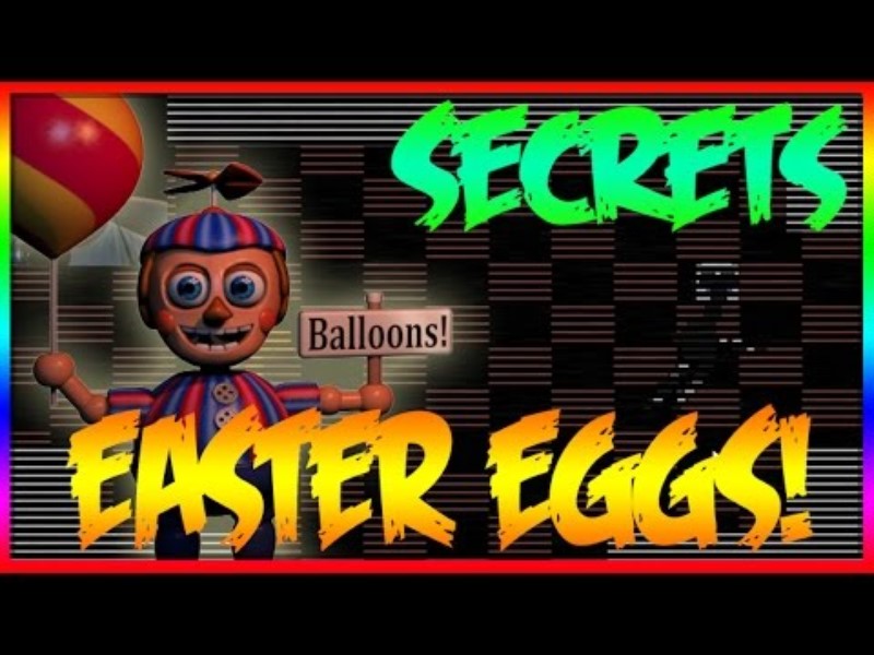 FNAF 5 Easter Eggs and Secrets