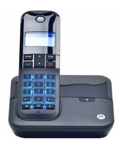 Panduan Penyiapan dan Penggunaan Telepon Nirkabel Motorola