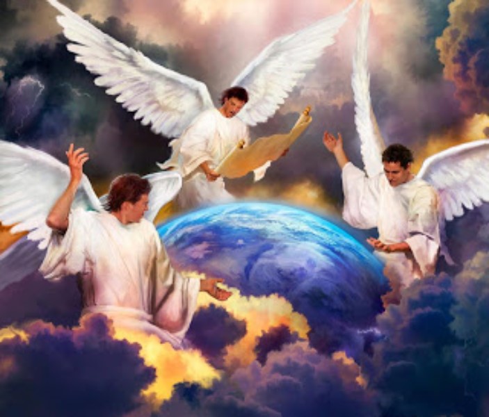 Die Vision der drei Engel in Offenbarung 14