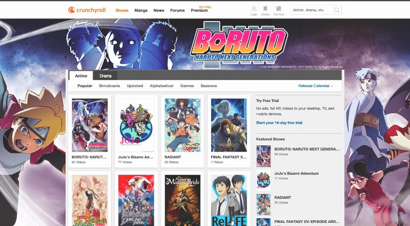 I migliori siti per leggere manga online gratuitamente