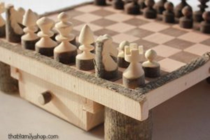 handmade chess boards
