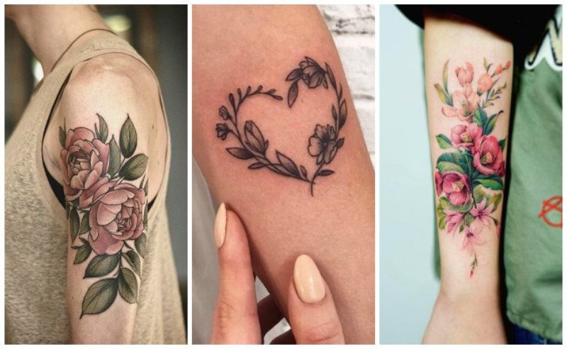 Tatuaggi floreali: significato e disegni popolari