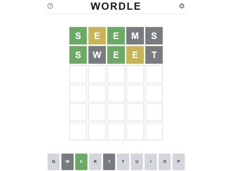 Wordle: el juego de palabras que está arrasando en internet