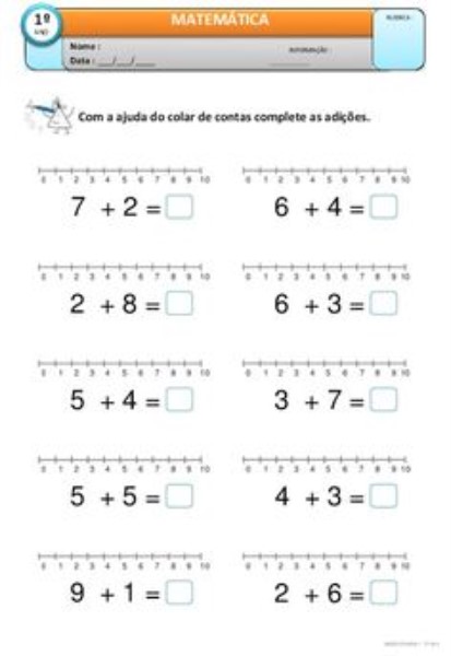 Number words to teach math